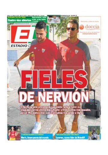 Portadas de la prensa deportiva