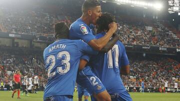 El Getafe desquicia al Valencia y sueña con Europa