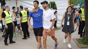 Dimitrov, positivo por COVID en el torneo de Djokovic