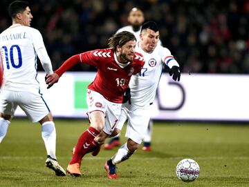 En el Portland Park de Aalborg, La Roja disputó su segundo partido de la era del colombiano Reinaldo Rueda como entrenador.