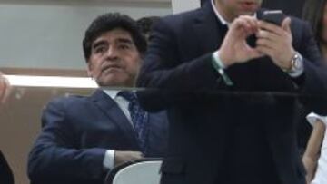 Diego Maradona reconoció no haber agradido a su ex pareja.