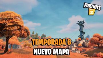 Fortnite Temporada 6: así es el nuevo mapa
