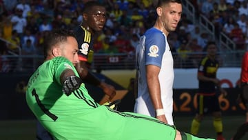 David Ospina, arquero titular de la Selección Colombia que disputa la Copa América Centenario 2016