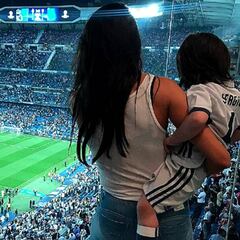 Así han vivido el Madrid-Atleti las parejas de los futbolistas