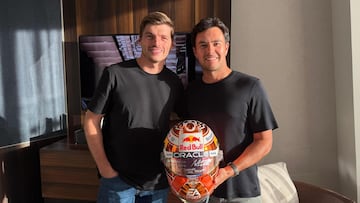 Verstappen y Sergio Pérez.