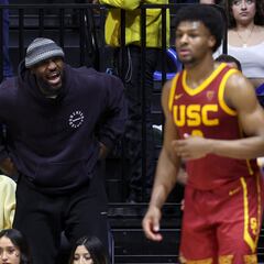 LeBron James fiercely defends son Bronny after mock