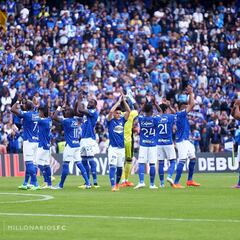 Millonarios, por la clasificación ante Patriotas en El Campín