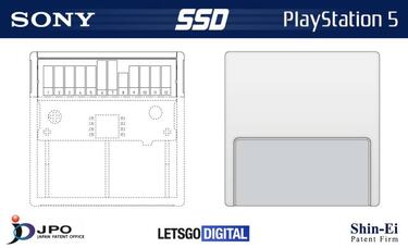 PS5: Sony patenta cartuchos para ampliar la memoria de almacenamiento