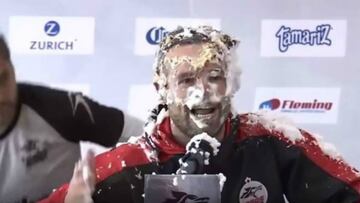 Rafael Puente Jr. festejó cumpleaños con pastelazo