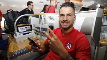 El Atlético ya está en Singapur tras casi un día de viaje