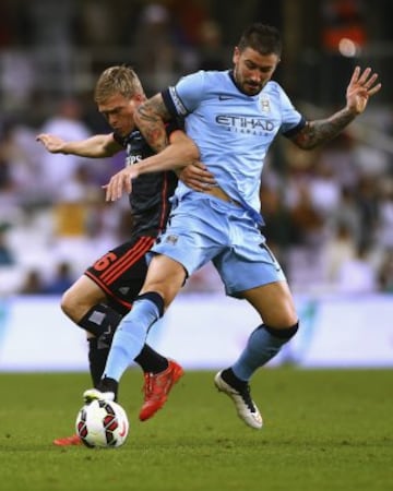 Manchester City se enfrentó a Hamburgo en el Al Ain, de los Emiratos Árabes Unidos.