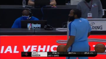 Narrador se burla del sobrepeso de Harden: Una falta de respeto