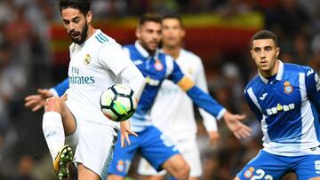 Isco repite doblete para la victoria ante Espanyol