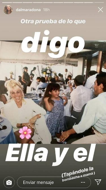 ¡Amor para siempre! Dalma y Gianinna compartieron fotos junto a Diego Maradona