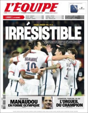 Portadas de la prensa mundial