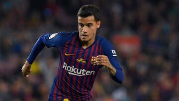 Coutinho con el Barcelona. 