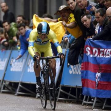 Hace dos semanas el colombiano Nairo Quintana ganó la Vuelta a Cataluña. El campeón en el País Vasco fue Alberto Contador.