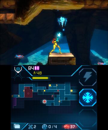 Captura de pantalla - Metroid: Samus Returns (3DS)