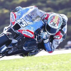 Aprilia se olvida de las alas y la moto “volaba”