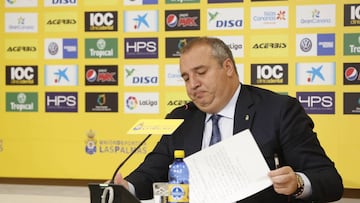 Pérez acusa a Ramírez a apropiarse de dinero de Las Palmas y éste le denunciará
