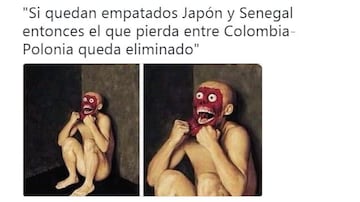Los memes del empate entre Japón y Senegal