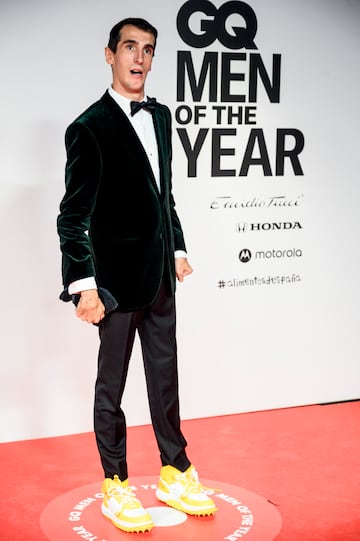 Alex Roca Campillo en la alfombra roja de la gala de los premios GQ Hombres del Año 2023.