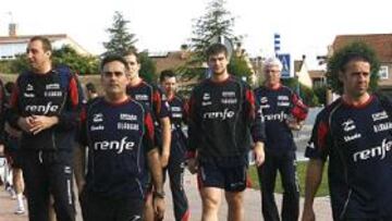 <b>ILUSIÓN CONTENIDA. </b>España pasea relajada, aunque en el grupo de Pastor se nota la ansiedad por ganar la plaza para los Juegos.