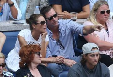 Christy Turlington y su marido Ed Burns.