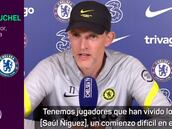 Los elogios de Tuchel a Saúl tras las críticas del debut