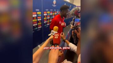 Davies dice esto después de eliminar a Chile de la Copa América