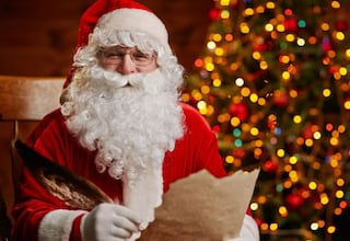 Por dónde va Papá Noel, en directo: ruta, recorrido y ubicación del viaje de Santa Claus en 2025, en vivo