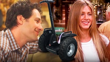 Paul Rudd (Ant-Man) recuerda cuando atropelló a Jennifer Aniston en ‘Friends’ con un Segway