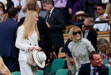 La actriz australiana Nicole Kidman y la directora editorial global de Vogue Anna Wintour.