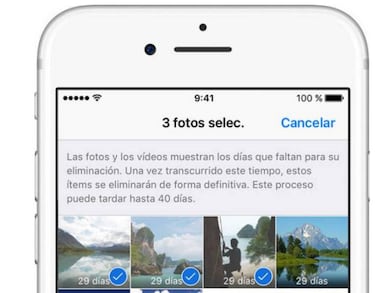 Así se recupera en el iPhone una foto o vídeo borrado