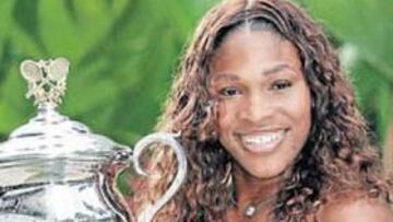 <b>Y 67 PUESTOS MÁS ARRIBA. </b>El título del Open australiano vale a Serena subir 67 puestos: del 81 al 14.
