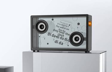Xiaomi lanza un altavoz con pantalla transparente integrada