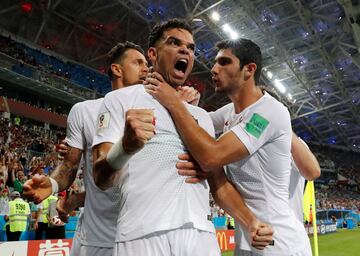 1-1. Pepe celebró el primer gol.