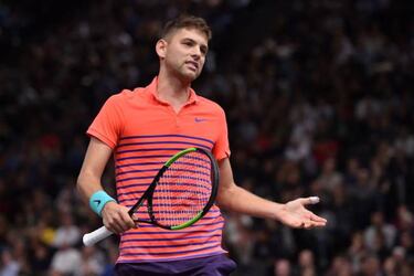 Paris Masters: Jack Sock lifts title and qualifies for ATP finals