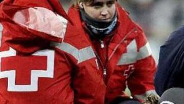 <B>CONMOCIÓN.</B> Nedved sufrió una conmoción cerebral que le ha obligado a estar casi una semana hospitalizado.