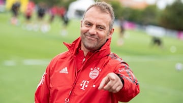 Flick, durante su etapa como entrenador del Bayern.