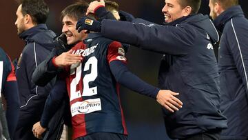 Genoa beat Fiorentina in clash suspended in September