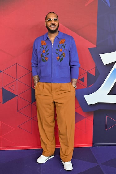 Carmelo Anthony, exbaloncestista estadounidense que disputó 19 temporadas en la NBA.