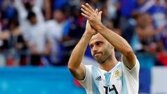 Mascherano se despide oficialmente de la Albiceleste
