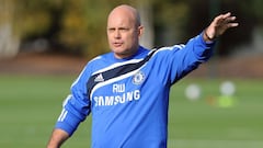 Ray Wilkins en el Chelsea. 