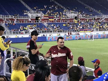 Venezuela vs Ecuador. Partido amistoso en Boca Ratón, Florida. 