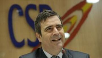 Miguel Cardenal, presidente del CSD.