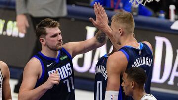 Porzingis coge el mando tras el apretón de los Spurs a Doncic