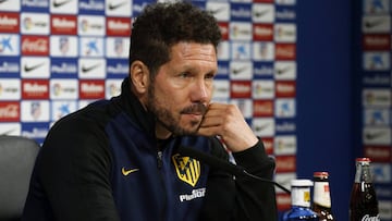 Simeone: "Gaitán? Players need to look for what the team needs"