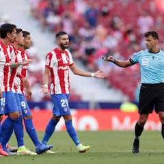 Los equipos que más protestan: el Atlético lidera el ránking