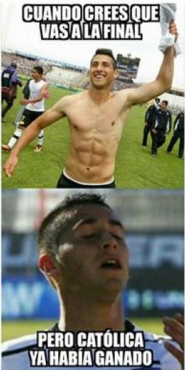 Los memes tras la consagración de la UC